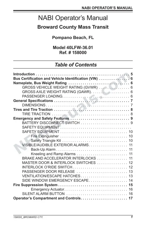 SR9127 (158000) Operator’s Manual, Broward first-page preview