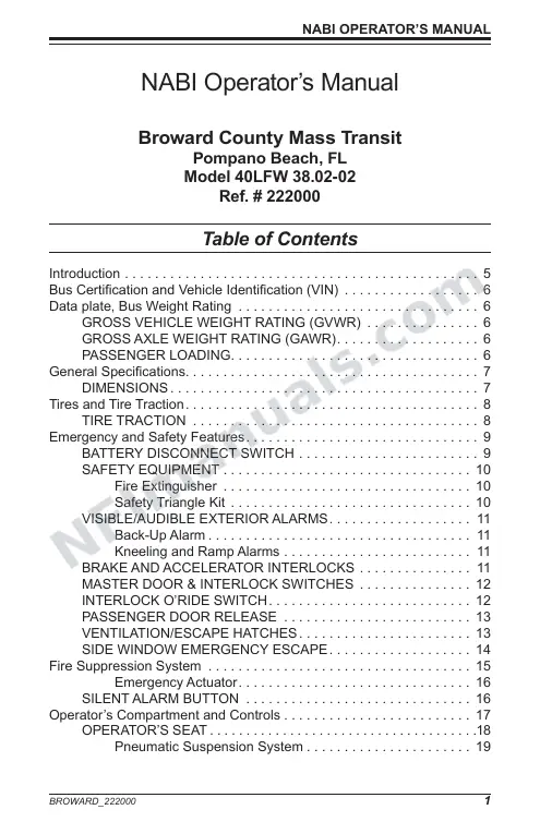 SR9177 (222000) Operator’s Manual, Broward first-page preview