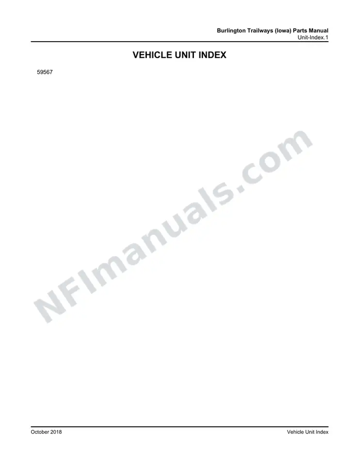 D4505 Burlington Trailways (Iowa) Parts Manual 03 15 7938, Effective with VIN Unit 59567 first-page preview