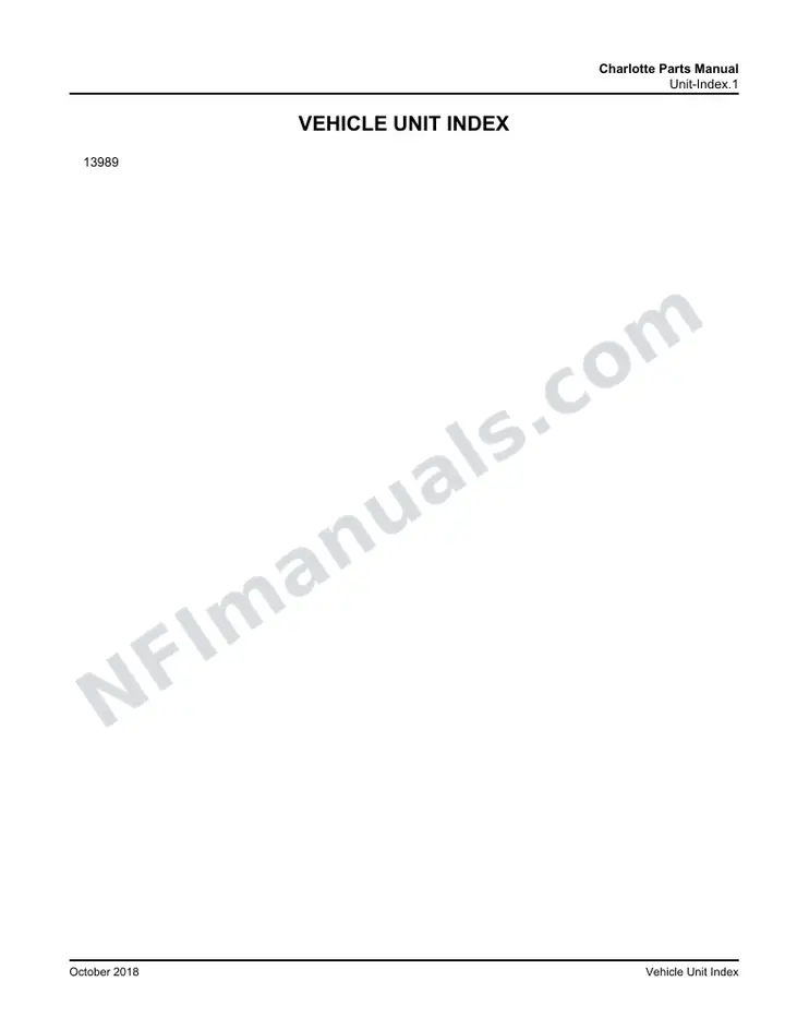 D4500 Charlotte Parts Manual 03 26 1253, Effective with VIN Unit 13989 first-page preview