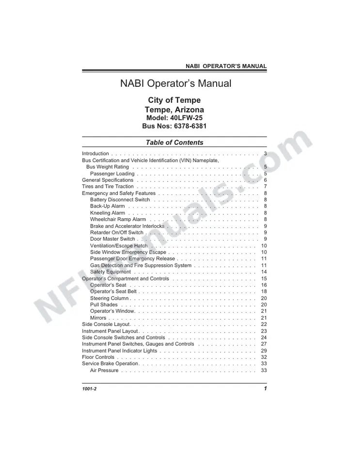 SR9068 (86000) Operator’s Manual, Tempe AZ first-page preview