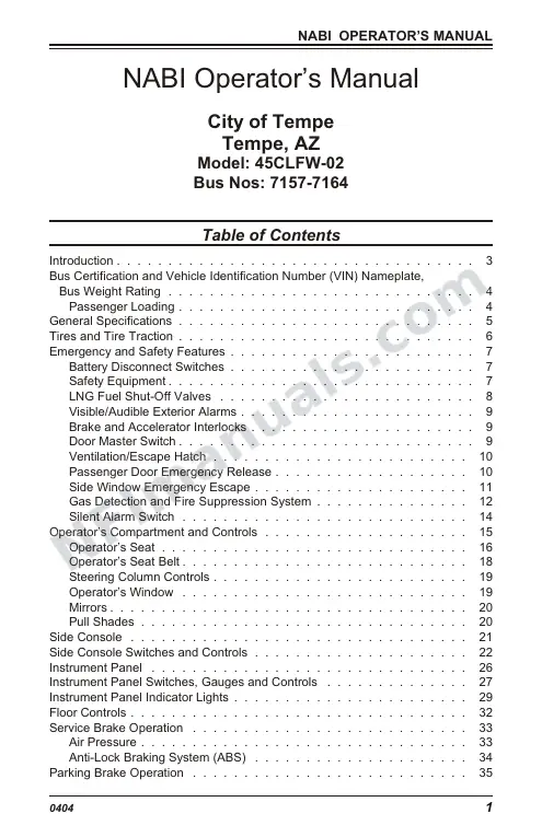 SR9078 (98000) Operator’s Manual, Tempe AZ first-page preview