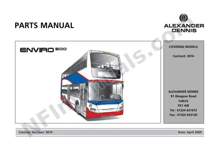 County of Maui, 3074 Body Parts Manual first-page preview