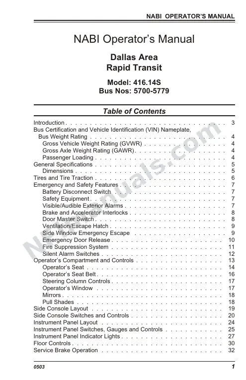 SR9081 (102000) Operator’s Manual, Dallas first-page preview