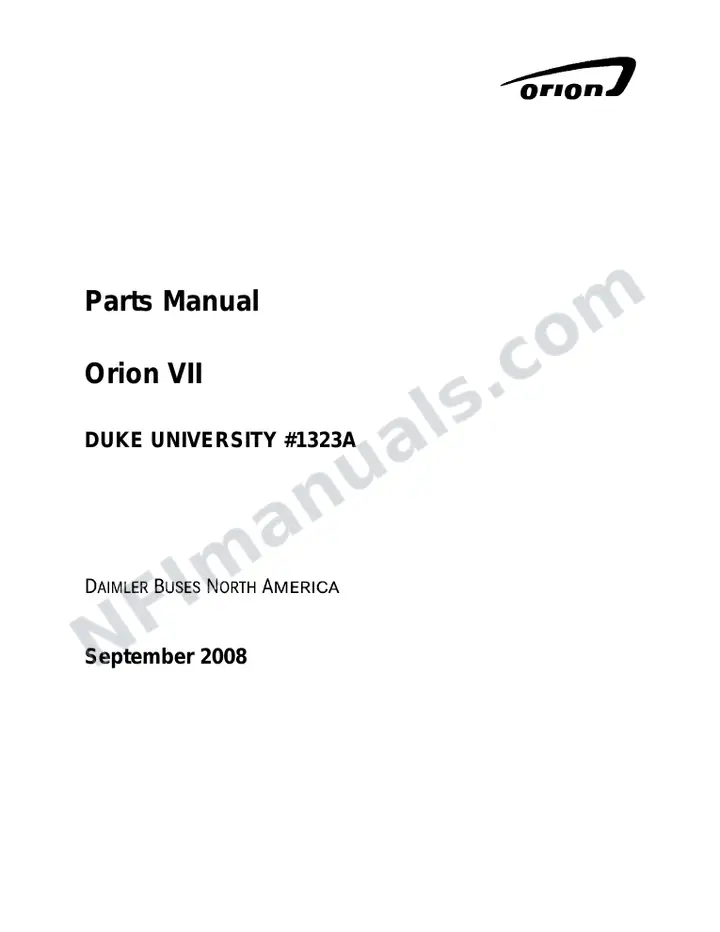 Duke University 1323A Final Parts Manual 18Sept08 first-page preview