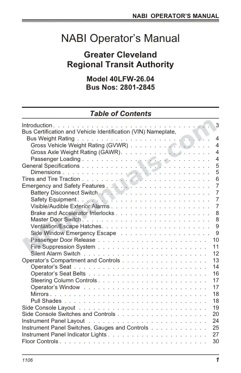SR9101 (128000) Operator’s Manual, Cleveland first-page preview