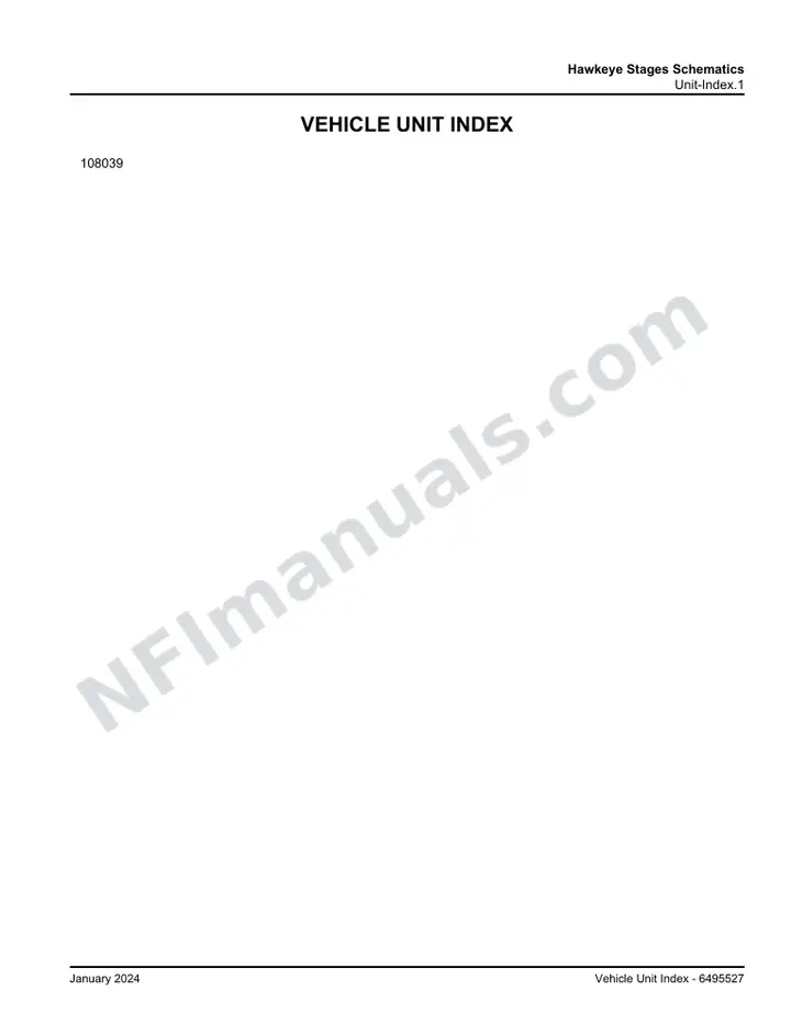 J3500 Hawkeye Stages Schematics, 2024 for Units SR31365, 108039 first-page preview