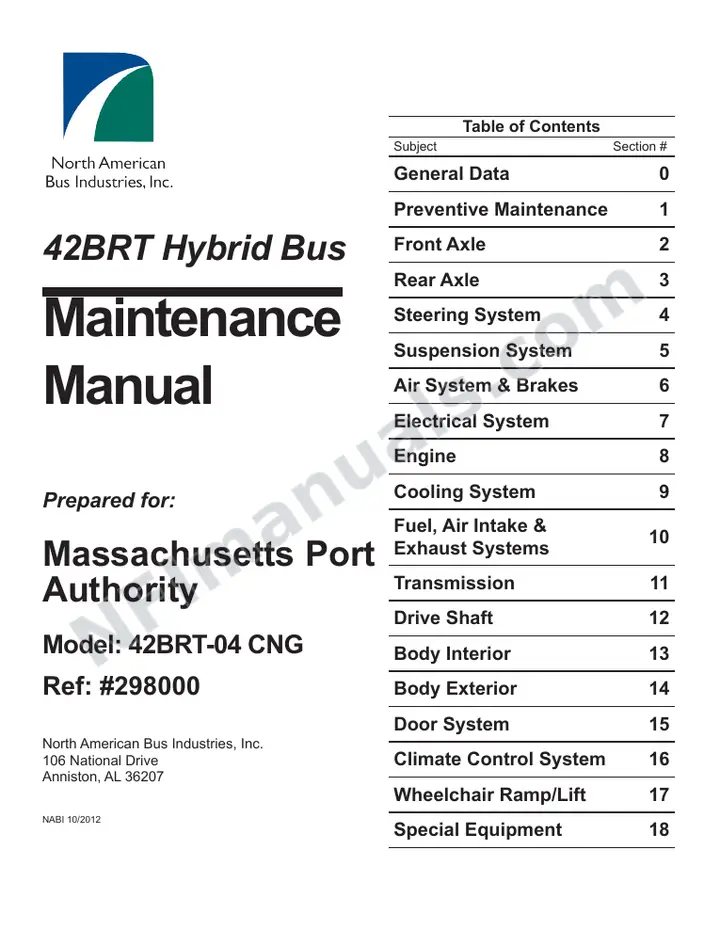 SR9244 (298000) Service Manual, Massport Boston first-page preview