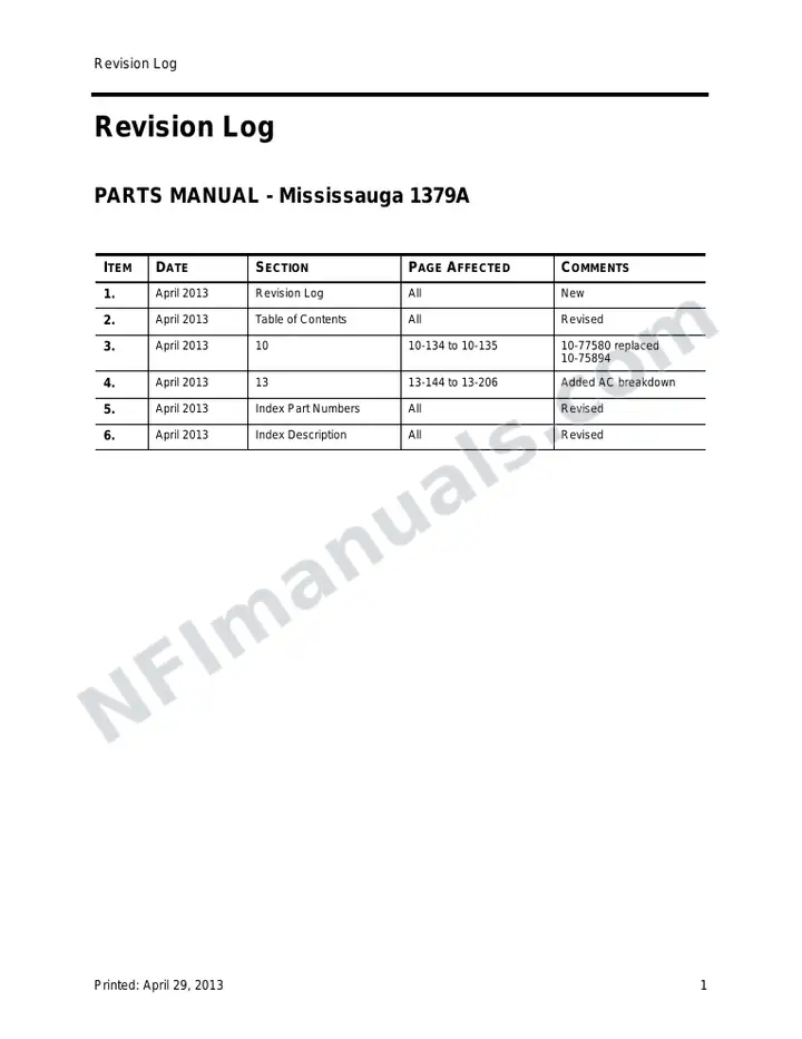 Mississauga 1379A Revised January 2013.book first-page preview