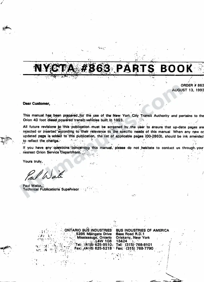 863A NYCTA first-page preview