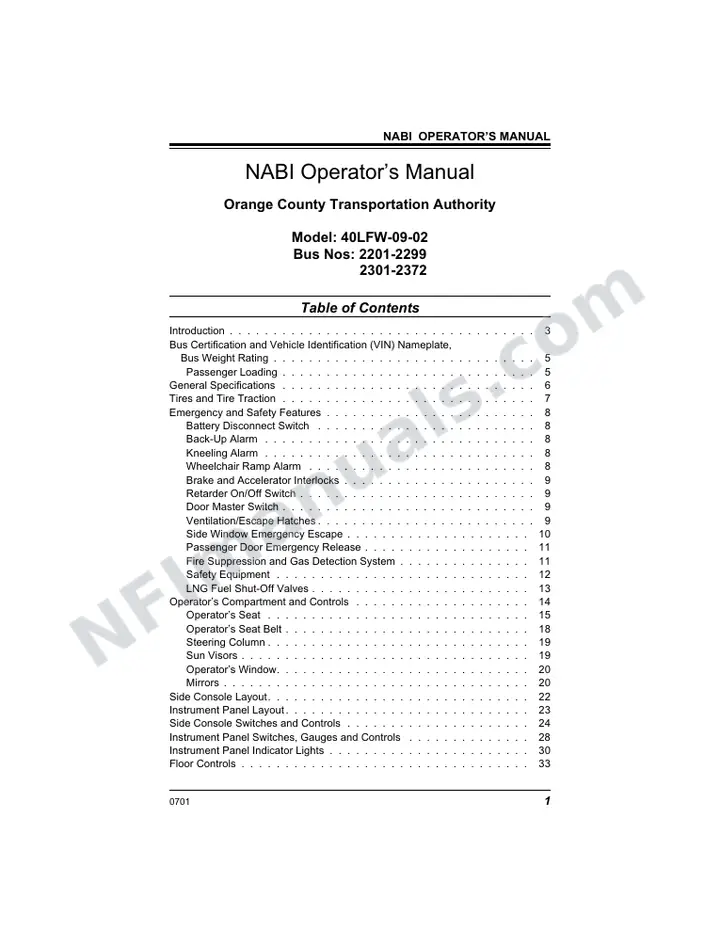 SR9043 (55000) Operator’s Manual, Orange County first-page preview