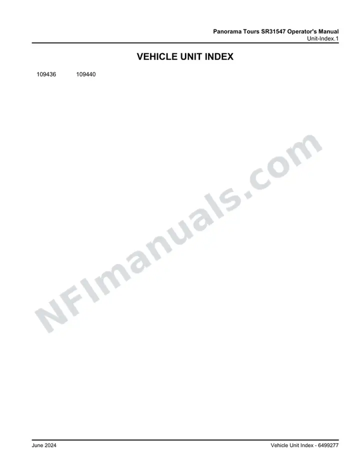 MCI J4500 Manual Package - Panorama Tours included manual preview