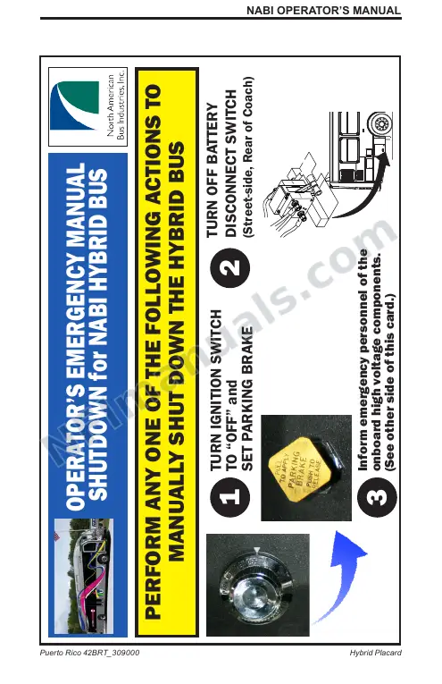 SR9257 (309000) Operator’s Manual, Puerto Rico first-page preview