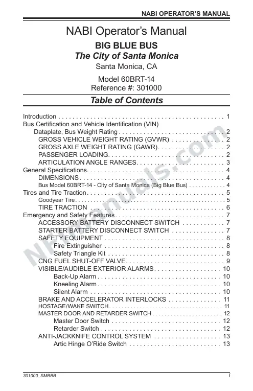 SR9248 (301000) Operator’s Manual, Santa Monica first-page preview