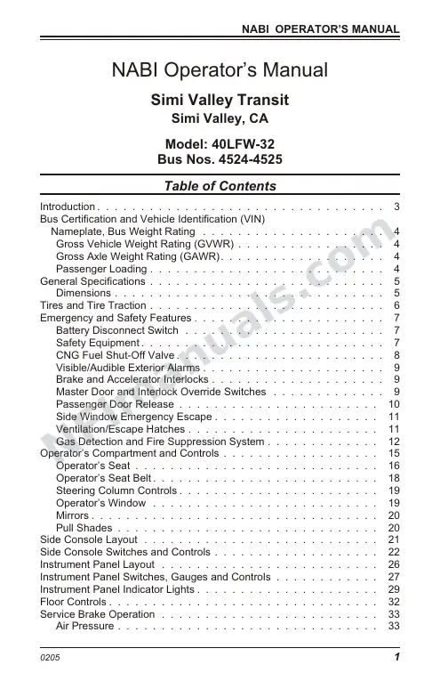 SR9096 (120000) Operator’s Manual, Simi Valley first-page preview