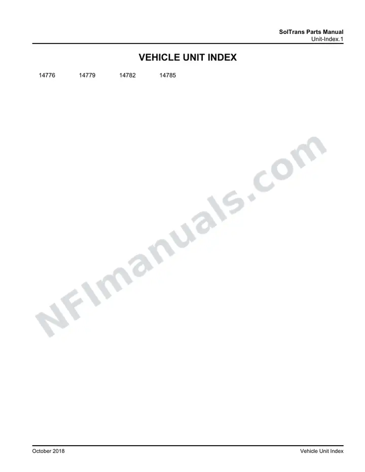 D4500 SolTrans CNG Parts Manual 03 26 2432, Effective with VIN Units 14776, 14779, 14782, 14785 first-page preview