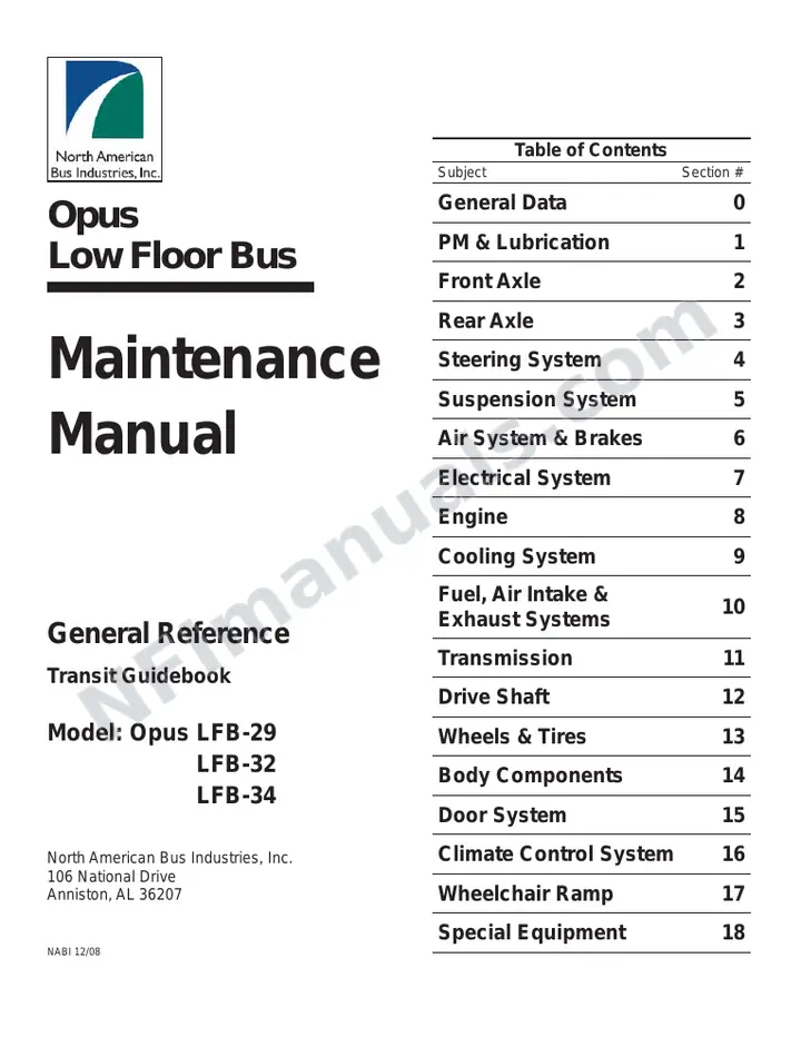 SR9166 (211000) Service Manual, University of Montana first-page preview