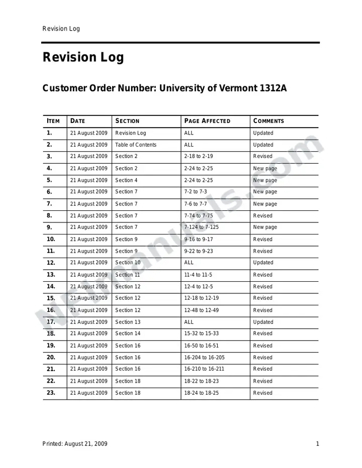 University of Vermont #1312A Final .book first-page preview