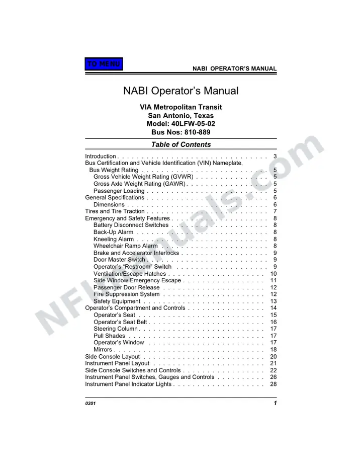 SR9034 (44000) Operator’s Manual, San Antonio first-page preview