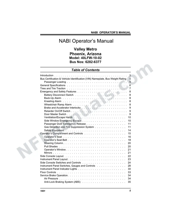 SR9061/SR9062 (78000/79000) Operator’s Manual, Phoenix first-page preview