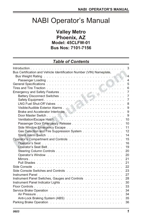 SR9073 (91000) Operator’s Manual, Phoenix first-page preview