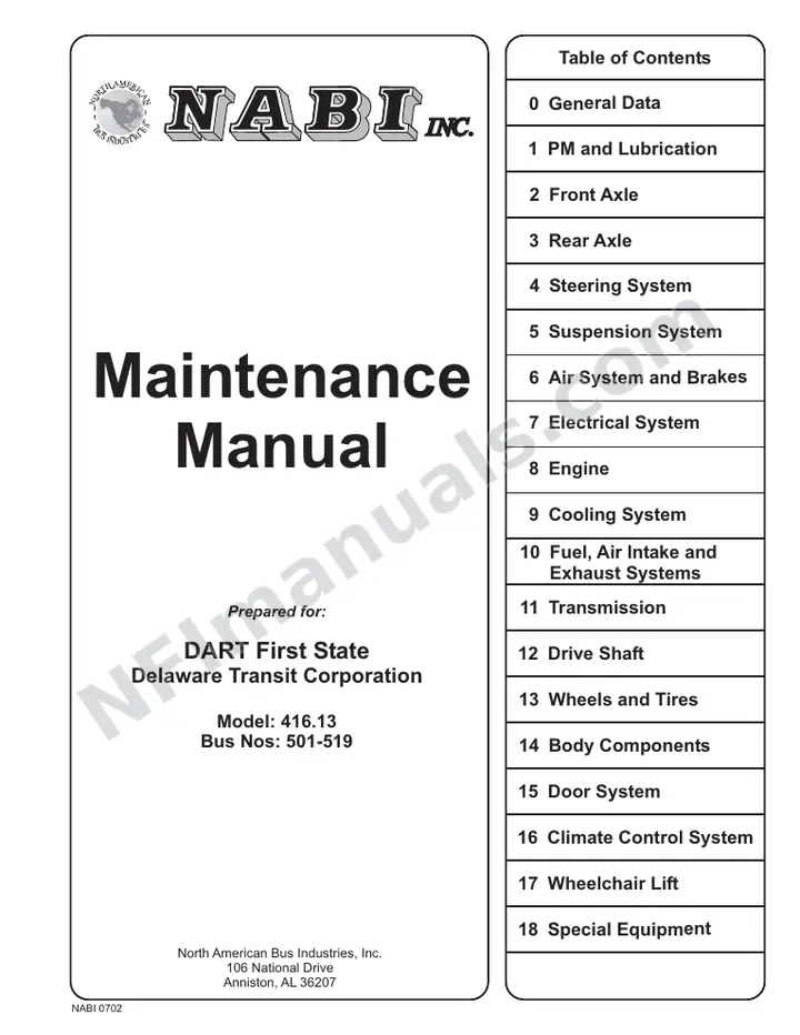 SR9056 (72000) Service Manual, Wilmington DE first-page preview